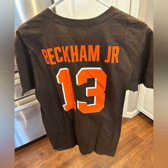 Cleveland Browns NFL Beckham Jr. T-shirt NWT Medium Mens - Picture 2 of 10